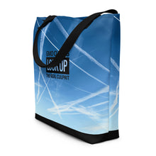 Load image into Gallery viewer, LOOK UP // Large Tote Bag
