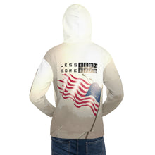 Load image into Gallery viewer, LESS 1984 MORE 1776 // All Over Print // Unisex Hoodie
