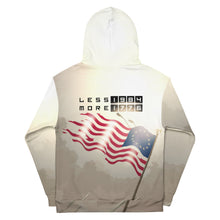 Load image into Gallery viewer, LESS 1984 MORE 1776 // All Over Print // Unisex Hoodie
