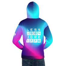 Load image into Gallery viewer, LESS 1984 MORE 1776 // GRADIENT // Unisex Hoodie
