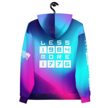 Load image into Gallery viewer, LESS 1984 MORE 1776 // GRADIENT // Unisex Hoodie
