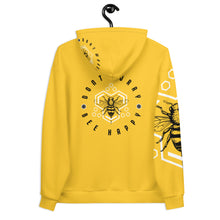 Load image into Gallery viewer, DON&#39;T WORRY BEE HAPPY // All Over Print // Unisex Hoodie
