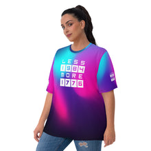 Load image into Gallery viewer, LESS 1984 MORE 1776 // GRADIENT // Women&#39;s T-shirt
