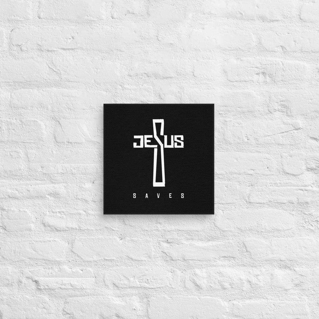 JESUS SAVES // Wall Canvas 12