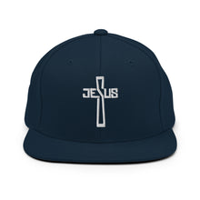 Load image into Gallery viewer, JESUS SAVES // Snapback Hat
