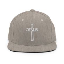 Load image into Gallery viewer, JESUS SAVES // Snapback Hat
