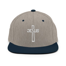 Load image into Gallery viewer, JESUS SAVES // Snapback Hat
