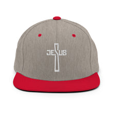 Load image into Gallery viewer, JESUS SAVES // Snapback Hat
