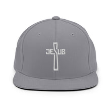 Load image into Gallery viewer, JESUS SAVES // Snapback Hat
