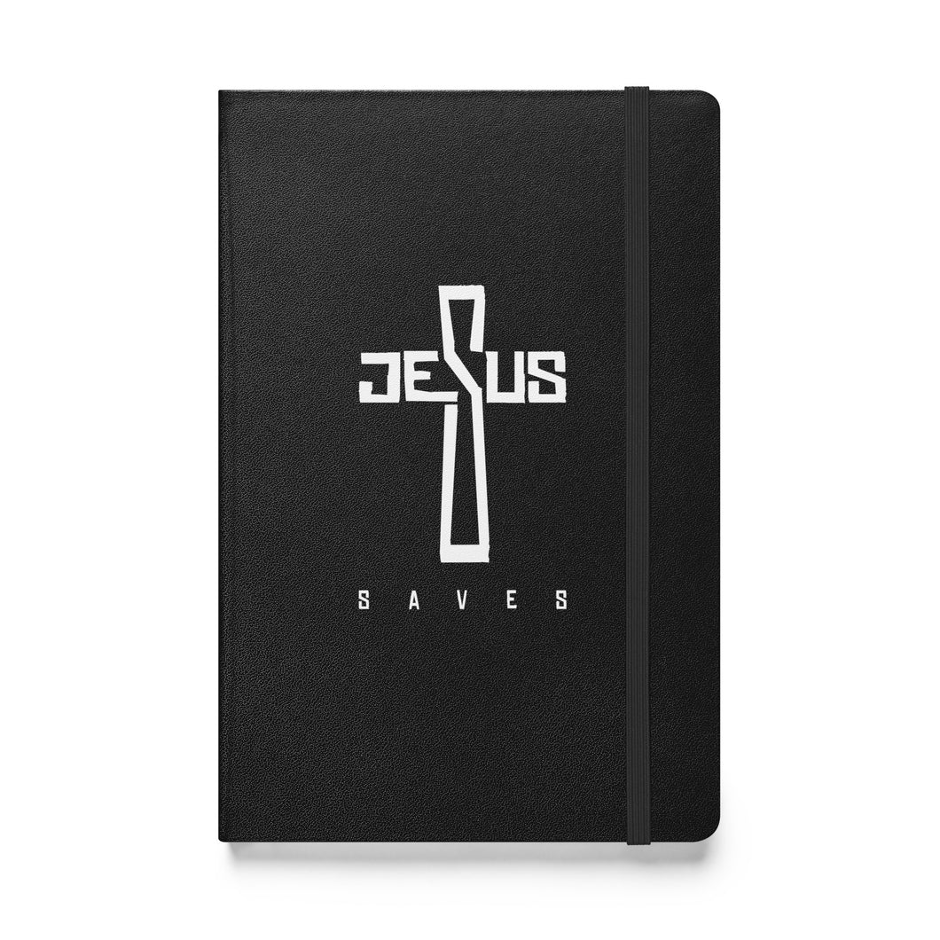 JESUS SAVES // Hardcover bound notebook