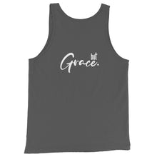 Load image into Gallery viewer, BUT GRACE // Unisex Tank Top // All dark colors
