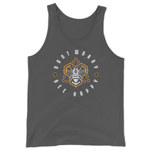 Load image into Gallery viewer, DON&#39;T WORRY BEE HAPPY // Unisex Tank Top
