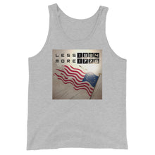 Load image into Gallery viewer, LESS 1984 MORE 1776 // Unisex Tank Top
