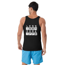 Load image into Gallery viewer, LESS 1984 MORE 1776 // Non Gradient // Unisex Tank Top
