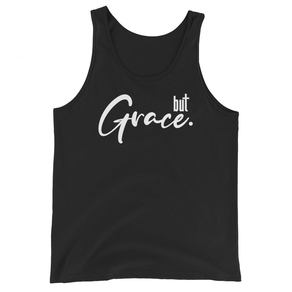 BUT GRACE // Unisex Tank Top // All dark colors