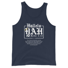 Load image into Gallery viewer, Hallelu YAH // Unisex Tank Top
