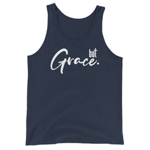 Load image into Gallery viewer, BUT GRACE // Unisex Tank Top // All dark colors
