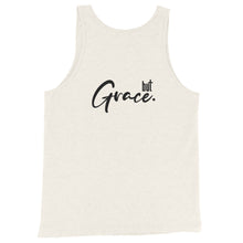 Load image into Gallery viewer, BUT GRACE // Unisex Tank Top // All light colors
