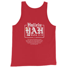 Load image into Gallery viewer, Hallelu YAH // Unisex Tank Top
