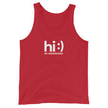 Load image into Gallery viewer, Hi. I&#39;m Awkward // Unisex Tank Top
