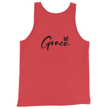 Load image into Gallery viewer, BUT GRACE // Unisex Tank Top // All light colors
