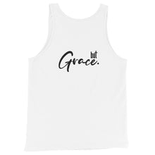 Load image into Gallery viewer, BUT GRACE // Unisex Tank Top // All light colors
