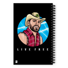 Load image into Gallery viewer, THE REAL APOCALYPSE COWBOY // Spiral notebook
