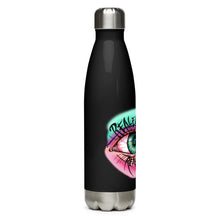 Load image into Gallery viewer, REAL EYES REALIZE REAL LIES // Stainless Steel Water Bottle
