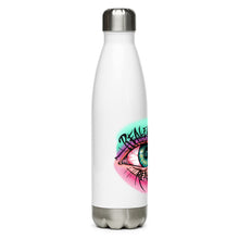 Load image into Gallery viewer, REAL EYES REALIZE REAL LIES // Stainless Steel Water Bottle
