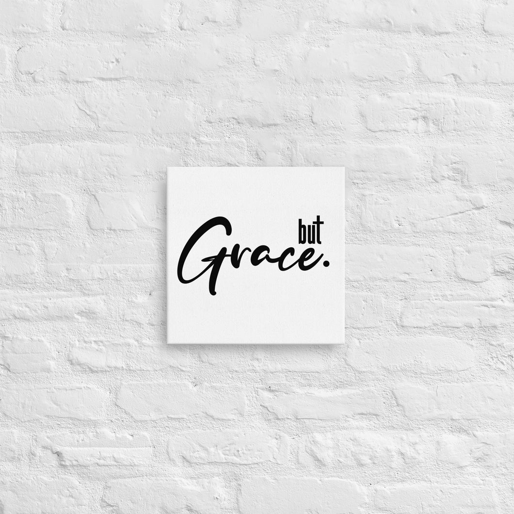 BUT GRACE // Thin canvas framed box