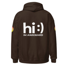 Load image into Gallery viewer, Hi. I&#39;m Awkward // Unisex Hoodie
