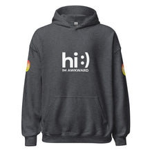 Load image into Gallery viewer, Hi. I&#39;m Awkward // Unisex Hoodie
