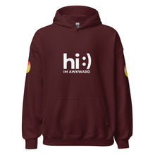 Load image into Gallery viewer, Hi. I&#39;m Awkward // Unisex Hoodie
