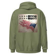 Load image into Gallery viewer, LESS 1984 MORE 1776 // Unisex Hoodie
