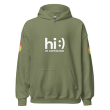 Load image into Gallery viewer, Hi. I&#39;m Awkward // Unisex Hoodie
