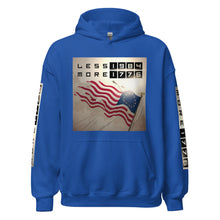 Load image into Gallery viewer, LESS 1984 MORE 1776 // Unisex Hoodie
