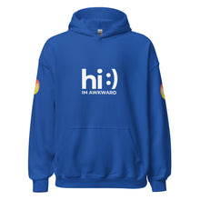 Load image into Gallery viewer, Hi. I&#39;m Awkward // Unisex Hoodie
