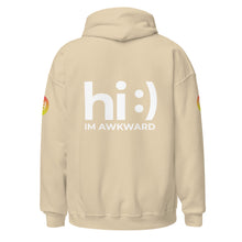 Load image into Gallery viewer, Hi. I&#39;m Awkward // Unisex Hoodie
