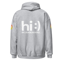 Load image into Gallery viewer, Hi. I&#39;m Awkward // Unisex Hoodie
