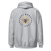 Load image into Gallery viewer, DON&#39;T WORRY BEE HAPPY // Unisex Hoodie
