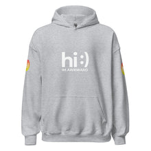 Load image into Gallery viewer, Hi. I&#39;m Awkward // Unisex Hoodie
