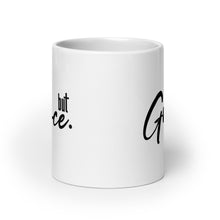 Load image into Gallery viewer, BUT GRACE // White glossy mug 20oz
