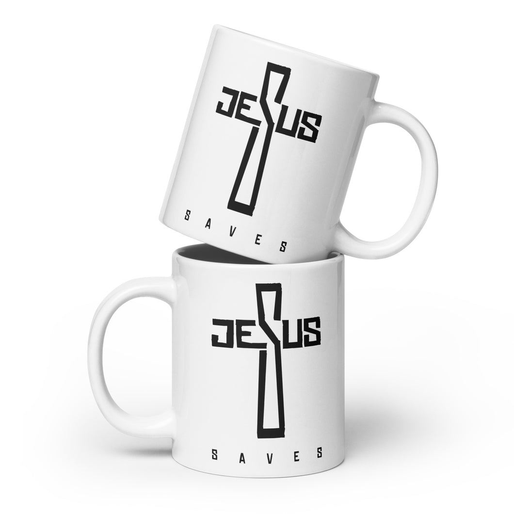 JESUS SAVES // 20oz mug