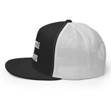 Load image into Gallery viewer, MUZZLE UP SLAVES // Trucker hat // On dark + color
