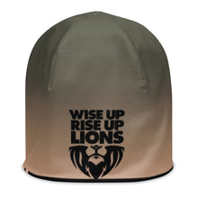 Load image into Gallery viewer, WISE UP RISE UP LIONS -- Beanie
