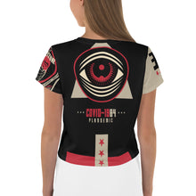 Load image into Gallery viewer, ALL SEEING EYE - All-Over Print Crop Tee - CV1984 SERIES
