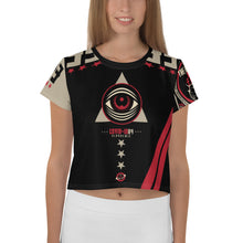 Load image into Gallery viewer, ALL SEEING EYE - All-Over Print Crop Tee - CV1984 SERIES
