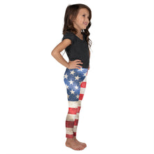 Load image into Gallery viewer, AMERICAN FLAG -- Kid&#39;s Leggings
