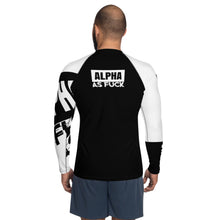 Load image into Gallery viewer, ALPHA AS FUCK -- Men&#39;s Rash Guard
