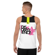 Load image into Gallery viewer, DISOBEDIENCE IS A VIRTUE - Unisex Tank Top
